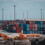 Werken in een haven